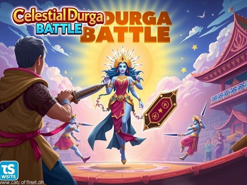 Celestial Durga Battle Gameplay Screenshot